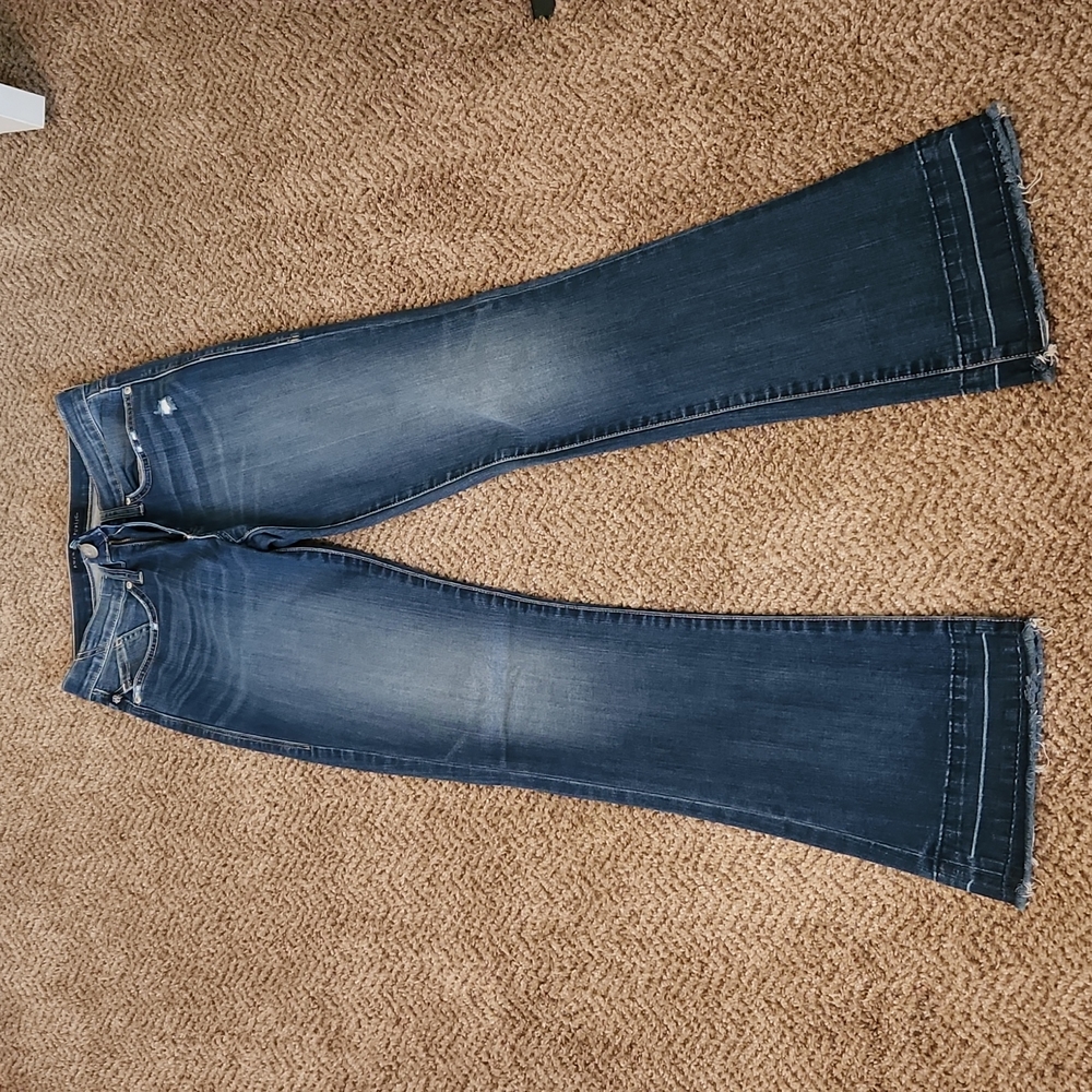 ROCK REPUBLIC FLARE LEG SIZE 6